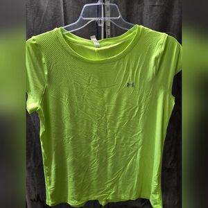 Under Armour Women's Bright Yellow Short Sleeve Tee